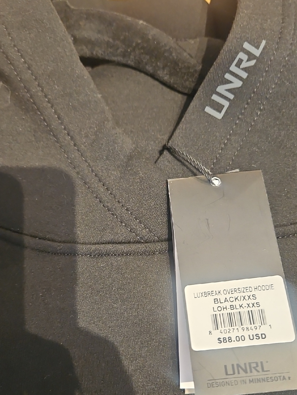 UNRL Luxbreak Oversized Hoodie - Picture 2 of 3
